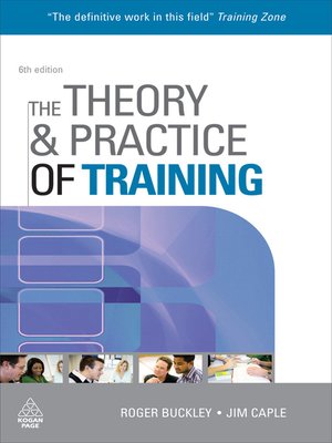 cover image of The Theory and Practice of Training